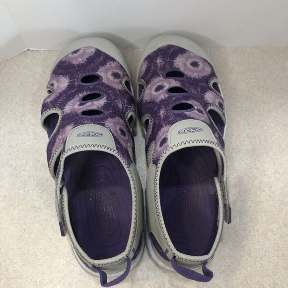 KEEN Girls Big Kid Size 6 Stingray Closed Toe Water Sandals Tillandsia Purple - Picture 7 of 8